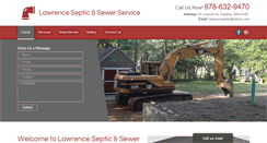 Desktop Screenshot of lawrenceseptic.com